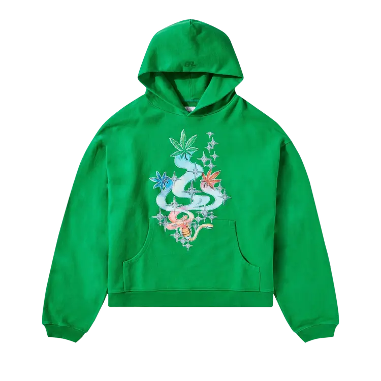 

Худи ERL Printed 'Green', зеленый