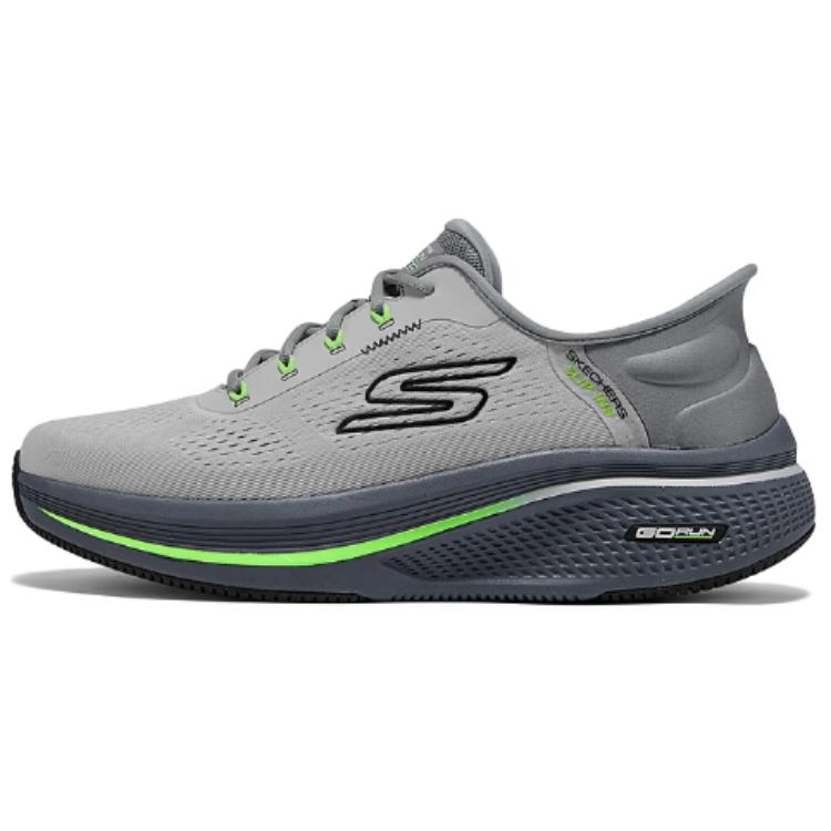 

Skechers Мужские дышащие беговые кроссовки GO серые, цвет Gray