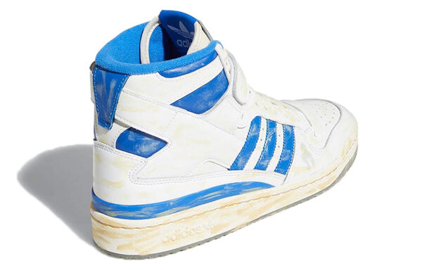 Кроссовки форум 84 высокие Adidas, белый — фото 4