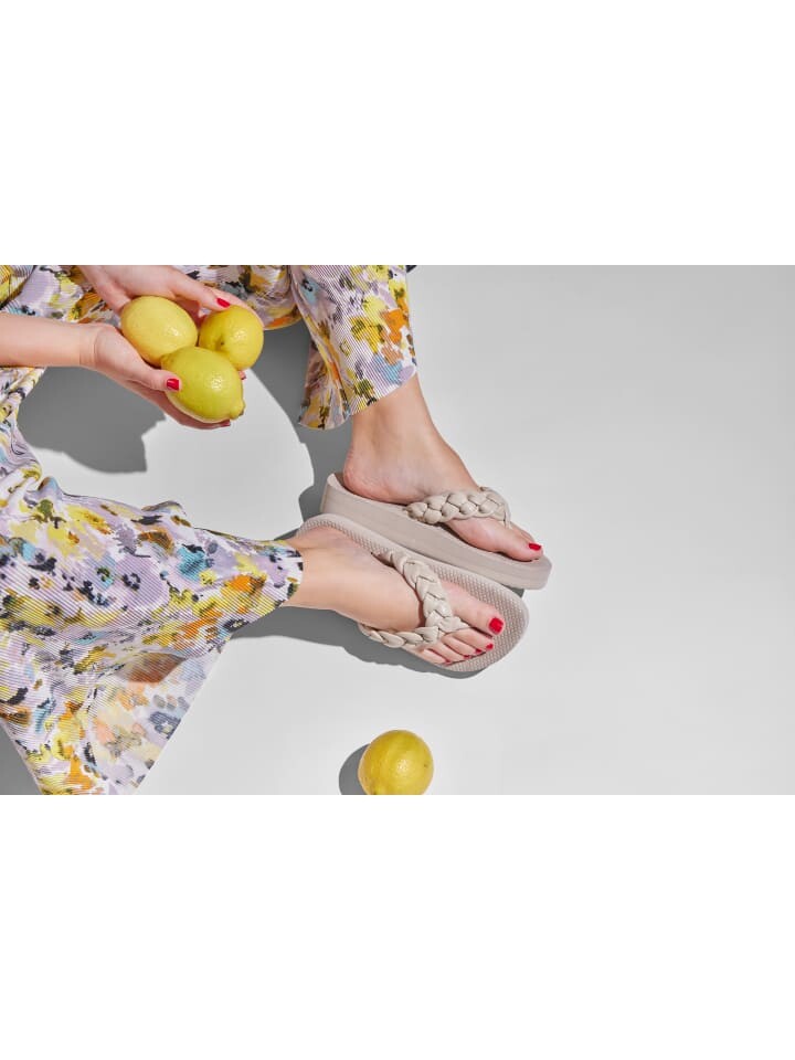 Классические босоножки Flip Flop, бежевый — фото 4