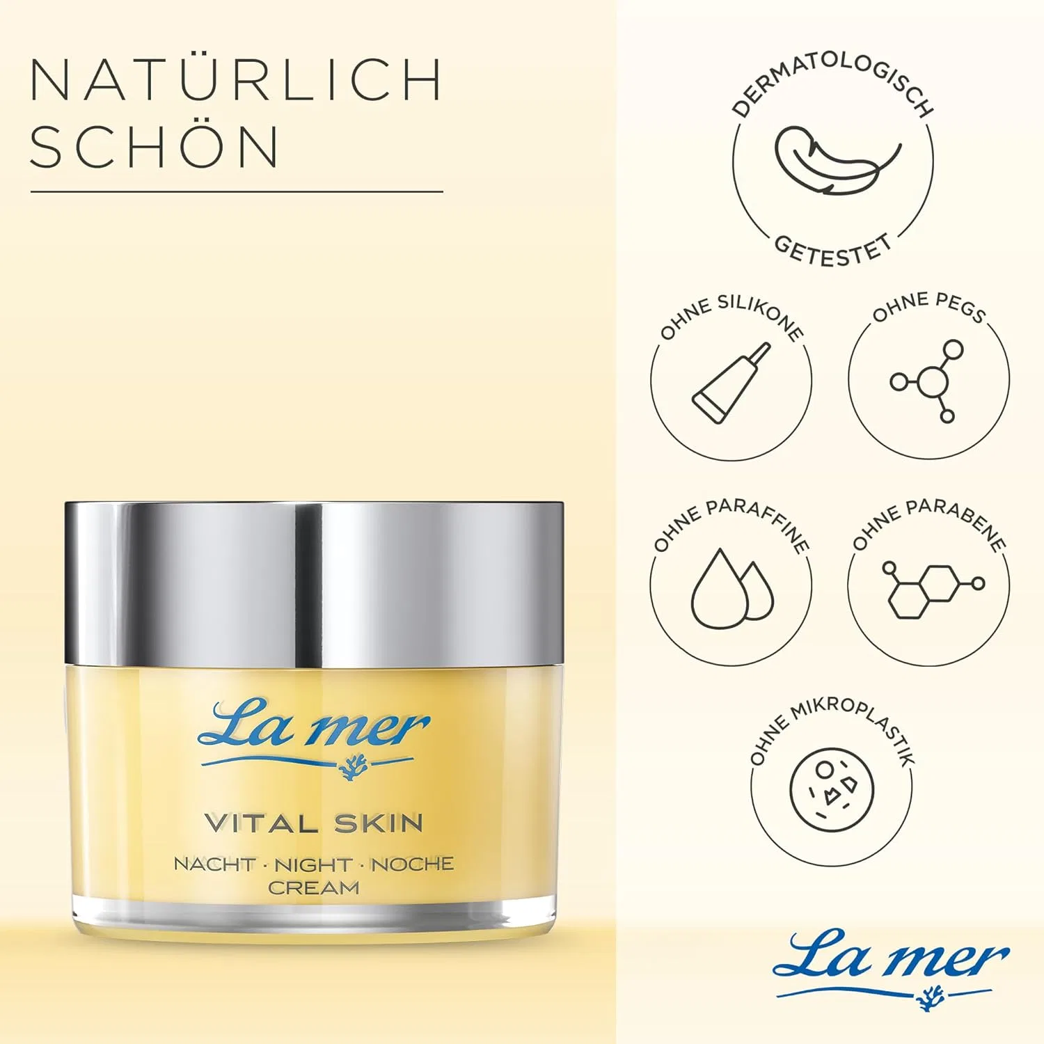 Крем для лица La Mer — Ночной Vital Skin Night Cream — фото 4