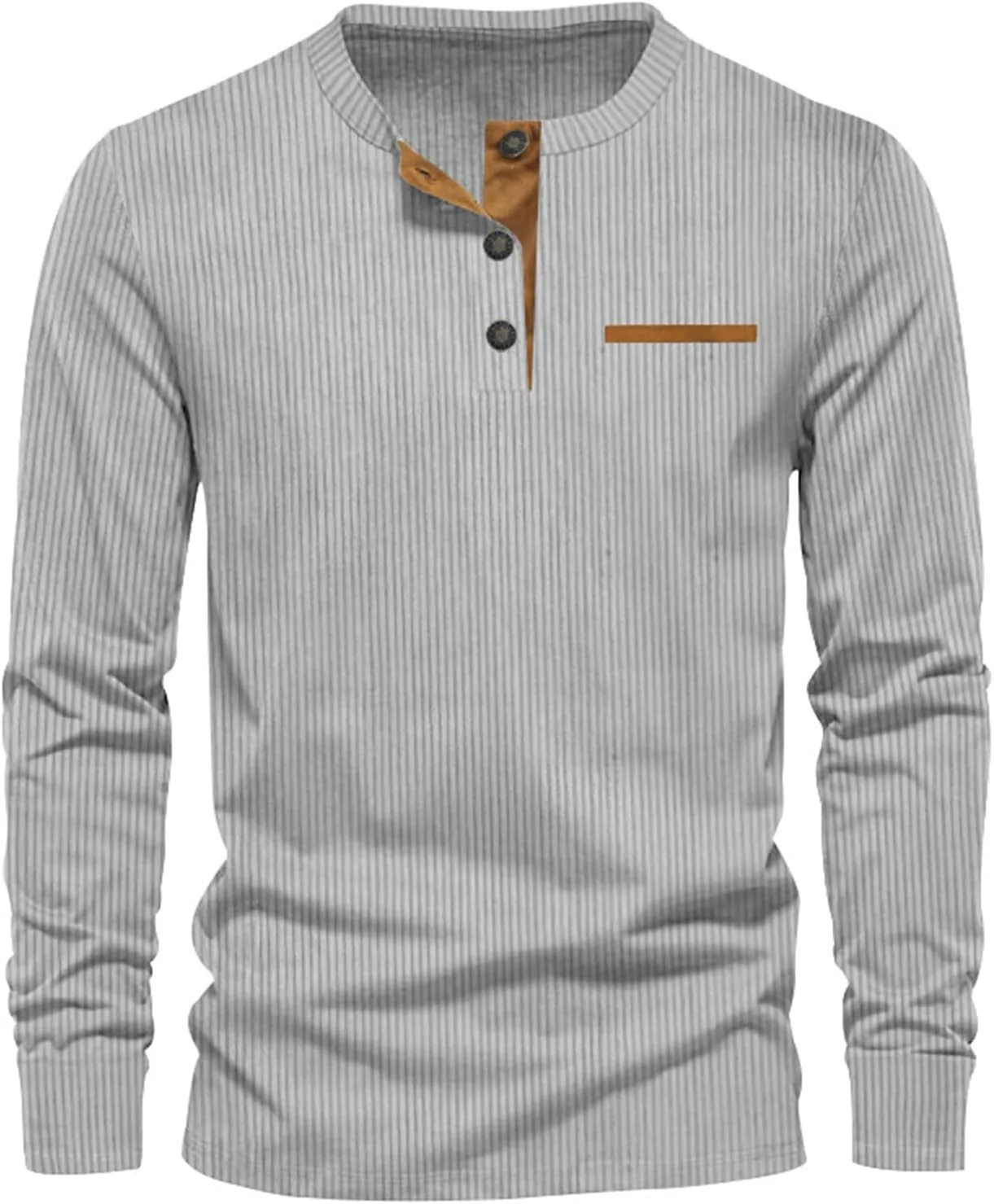 

Thatrich мужская рубашка-поло с длинным рукавом из вельвета