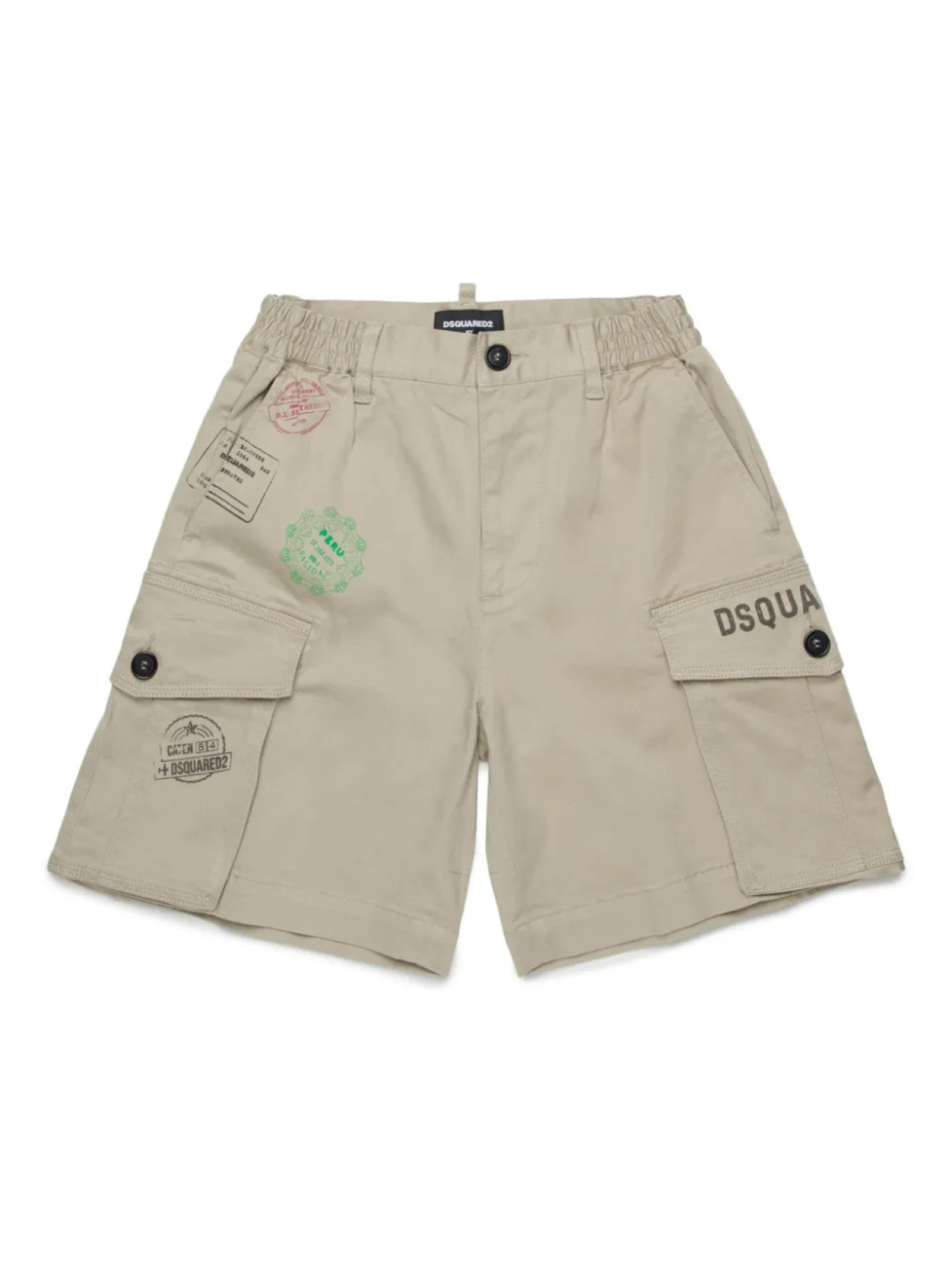 

Шорты с логотипом DSQUARED2 KIDS, нейтральный