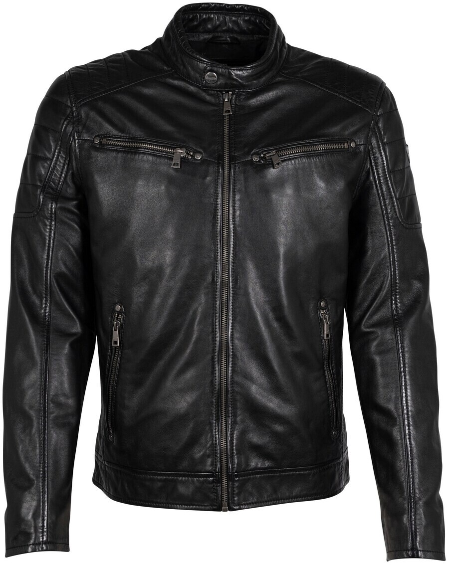 

Кожаная куртка Mauritius Between-Season Jacket Derry, черный