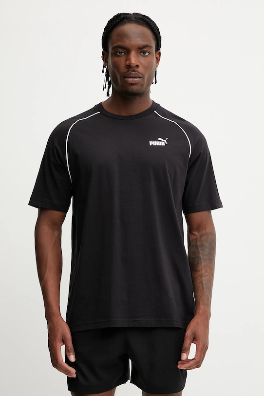 

Хлопковая футболка Puma, черный