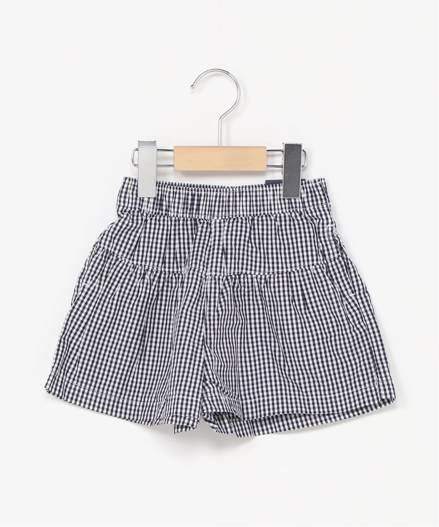 Брюки V-JPN IE WVN CULOTTE Gap, NAVY_GINGHAM — фото 3