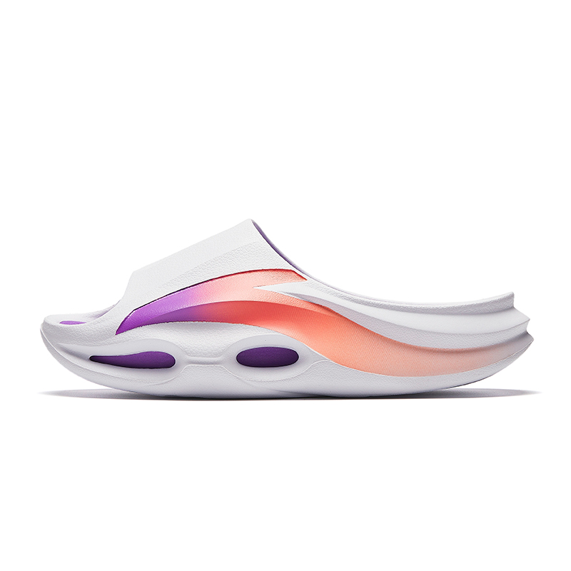 

Слайды Anta EVA Quiet Slide Slippers Men's White Purple