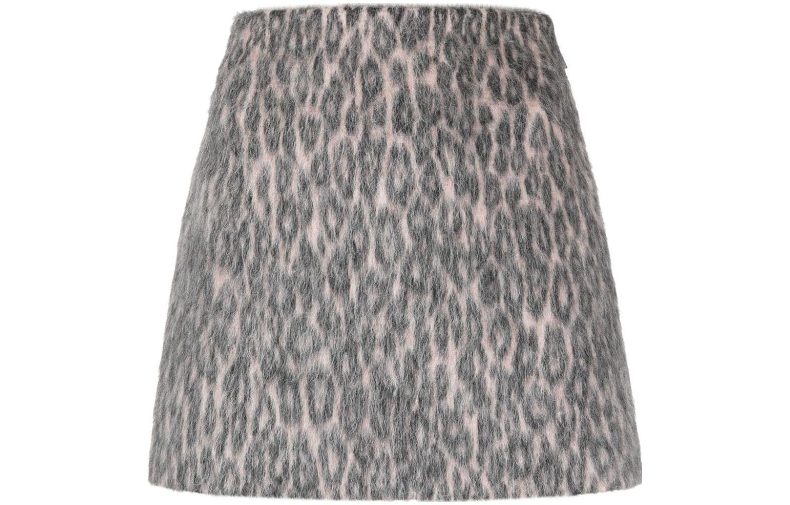 

Повседневная короткая юбка женская серая MSGM, серый