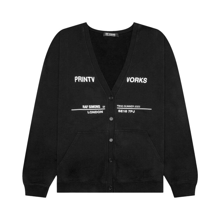 

Кардиган Raf Simons Tour 'Black', черный