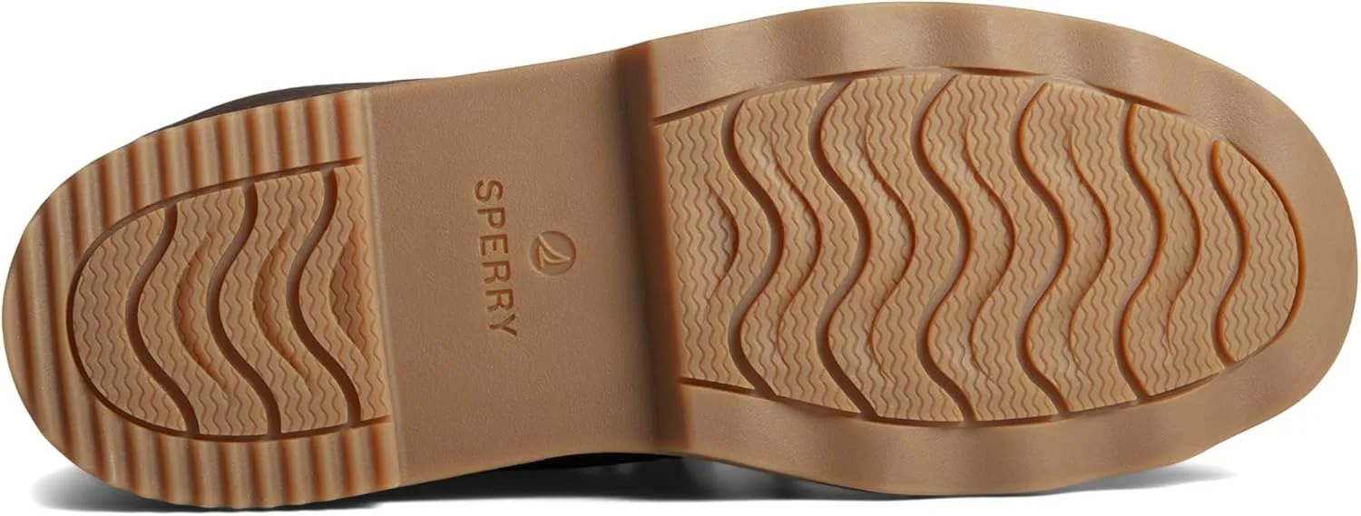 Мужские кожаные резиновые сапоги Sperry Saltwater 2.0, темно-коричневый — фото 3