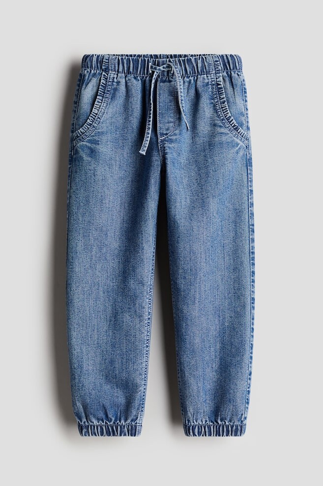 

Джинсовые джоггеры H&M, синий