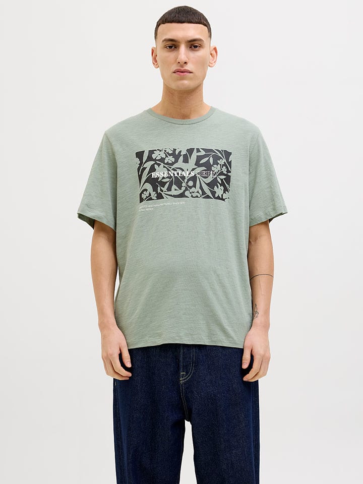 

Футболка Jeff Jack & Jones, зеленый