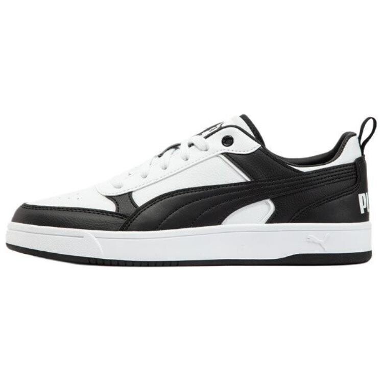 

Кроссовки Puma DRIBBLE Skateboarding Shoes Unisex Low-top White - Black, белый
