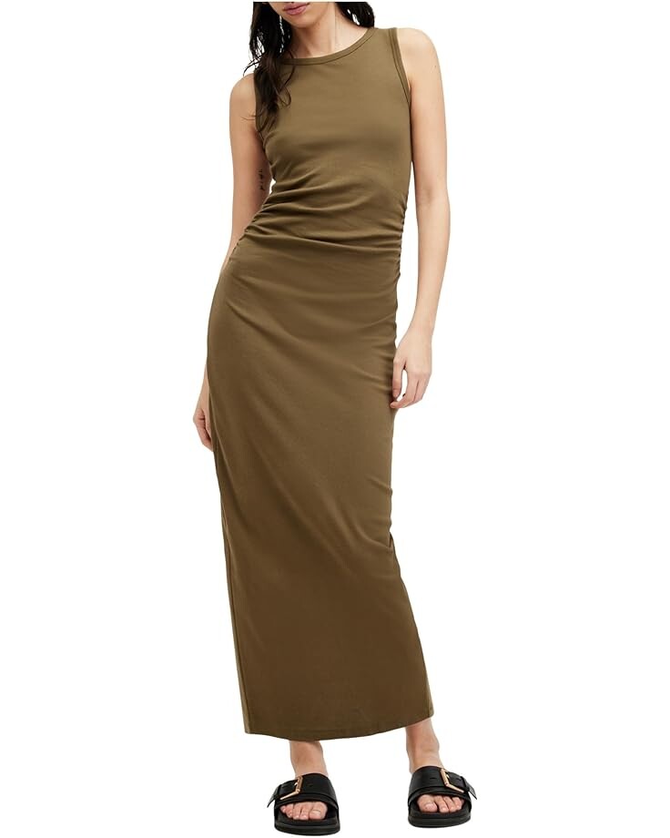

Платье AllSaints Katarina, цвет Olive Green