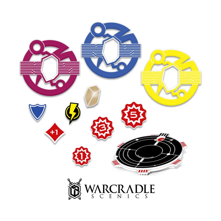 

Набор тайных жетонов, Assorted (Warcradle Studios)
