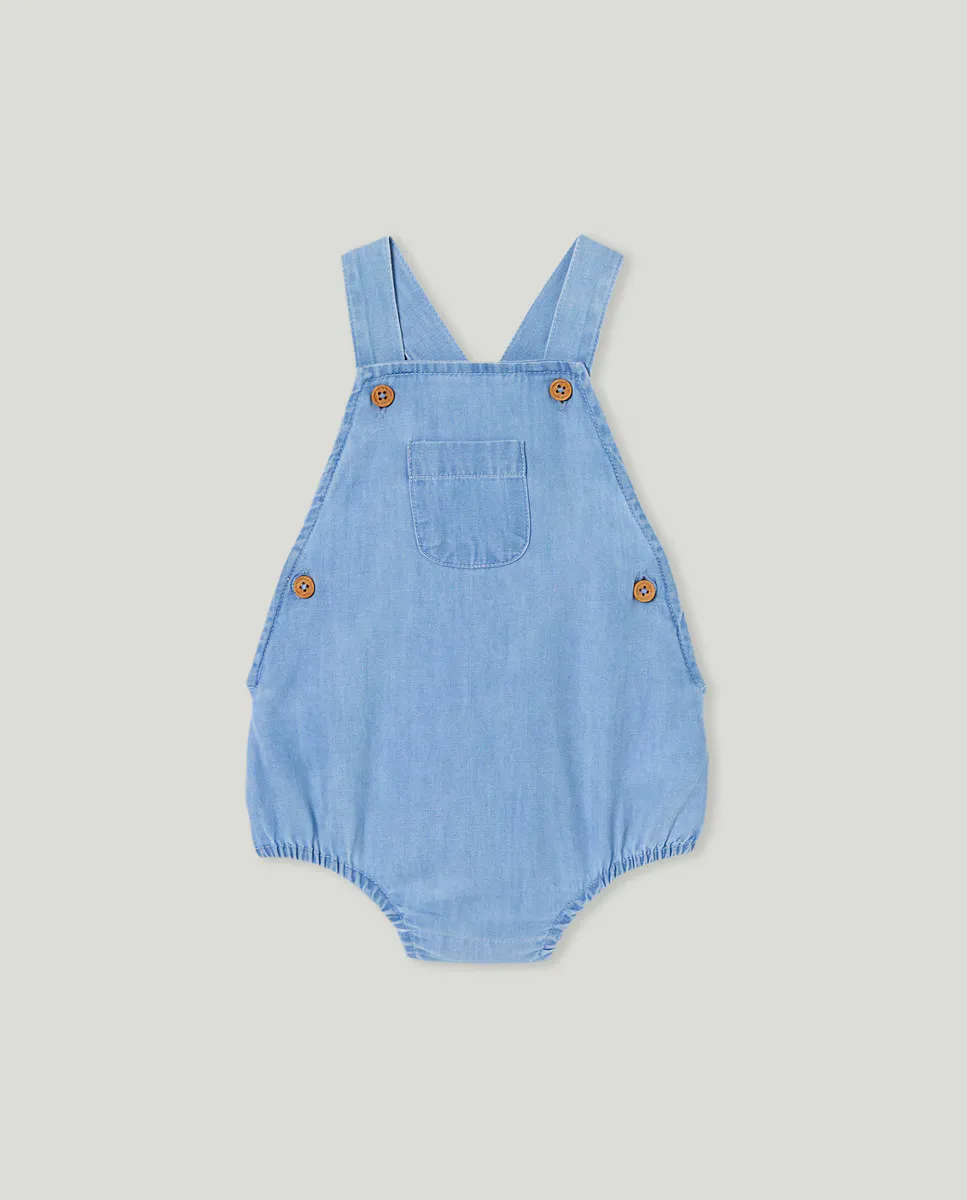 

Короткие детские комбинезоны Baby El Corte Inglés, цвет Cerúleo