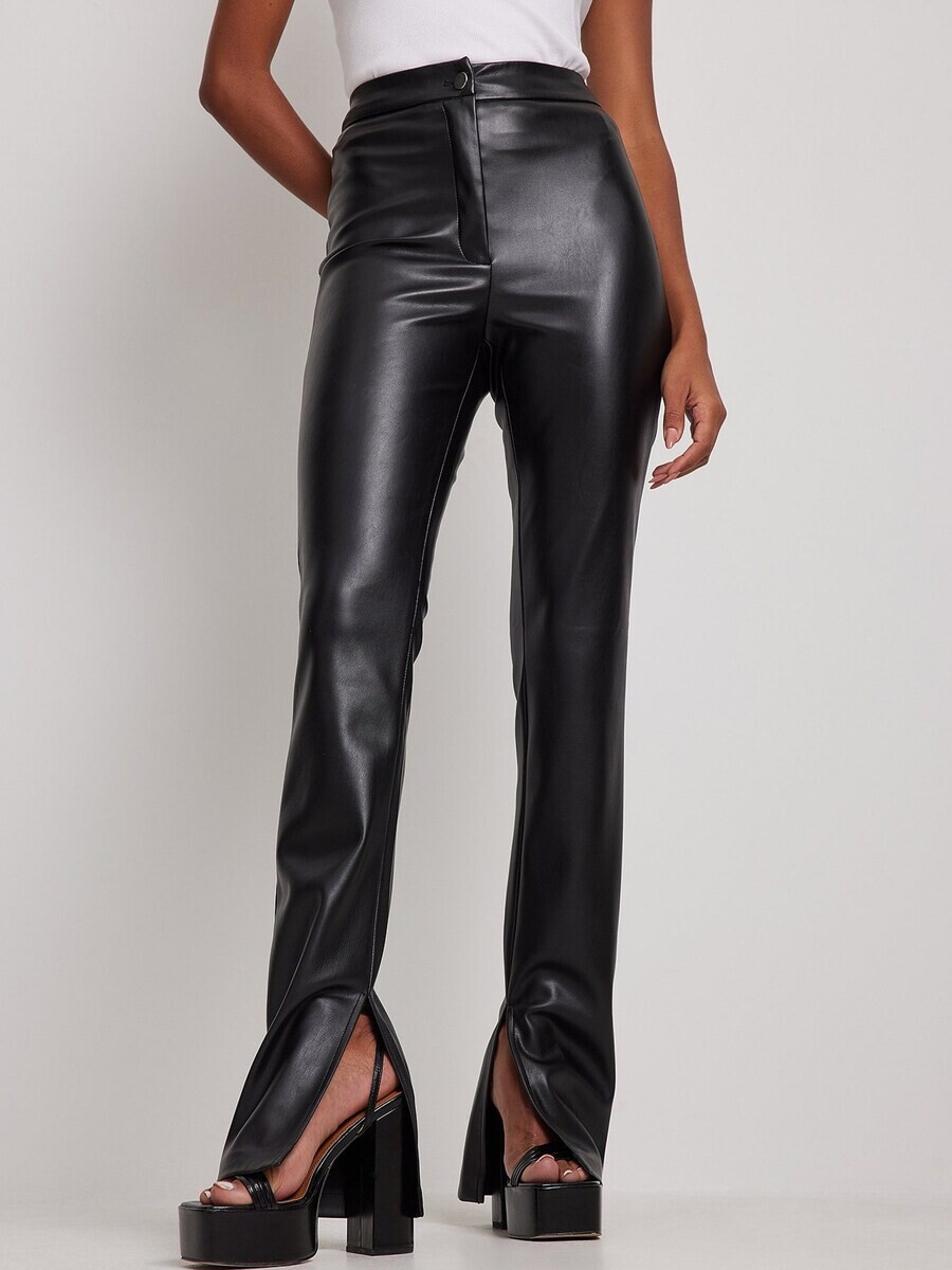 

Брюки NA-KD Flared Pants, черный