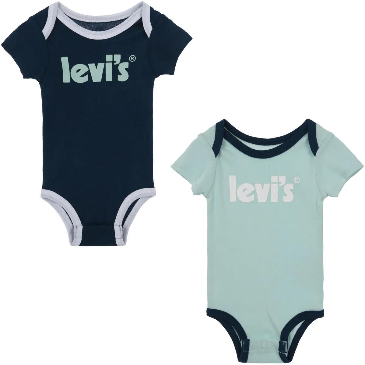 

Боди Levi's Kids с короткими рукавами, УНИСЕКС, синий