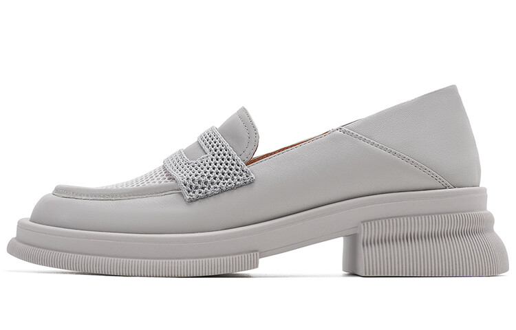 Туфли женские повседневные Women's Casual Shoes Women's Low-Top Elle, серый — фото 4