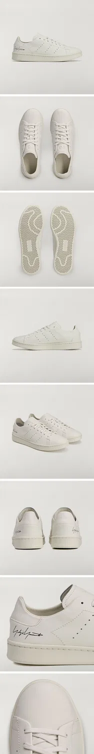 Мужские серые низкие кроссовки Stan Smith от Y-3 — фото 3