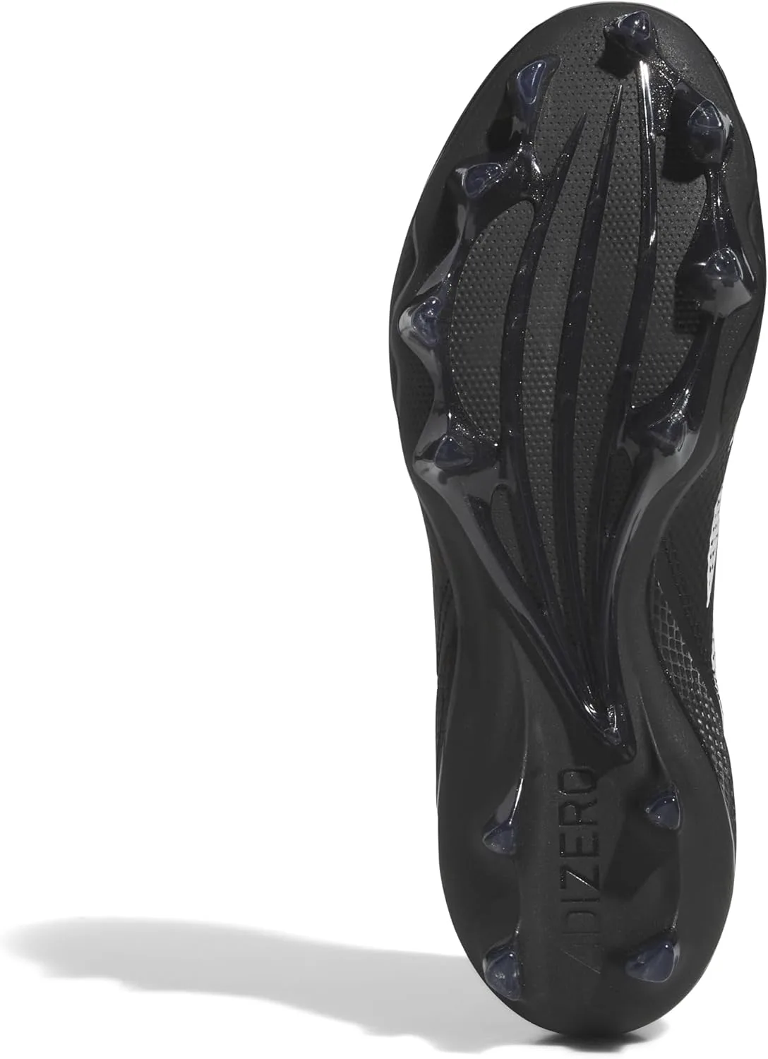 Футбольные бутсы Adidas Adizero Impact для взрослых, унисекс, черно-белый — фото 4