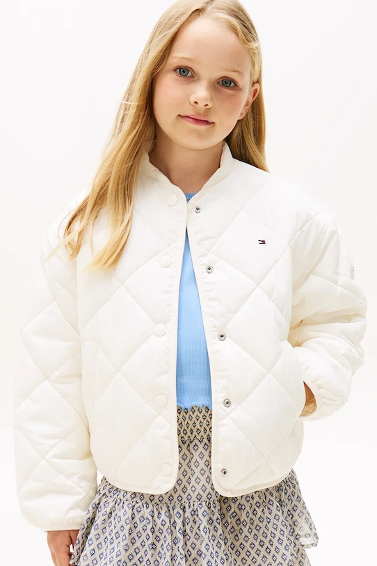 

Детская куртка Tommy Hilfiger, бежевый