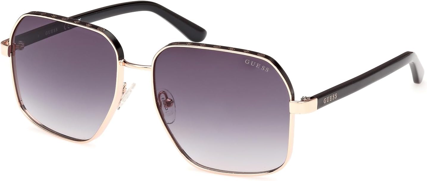 

Солнцезащитные очки GUESS Katelyn в металлической оправе, 05B (Black)