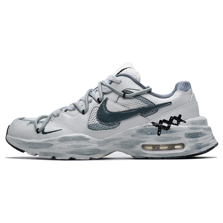 

Кроссовки Air Max Fusion женские с низким верхом серо-синие Nike