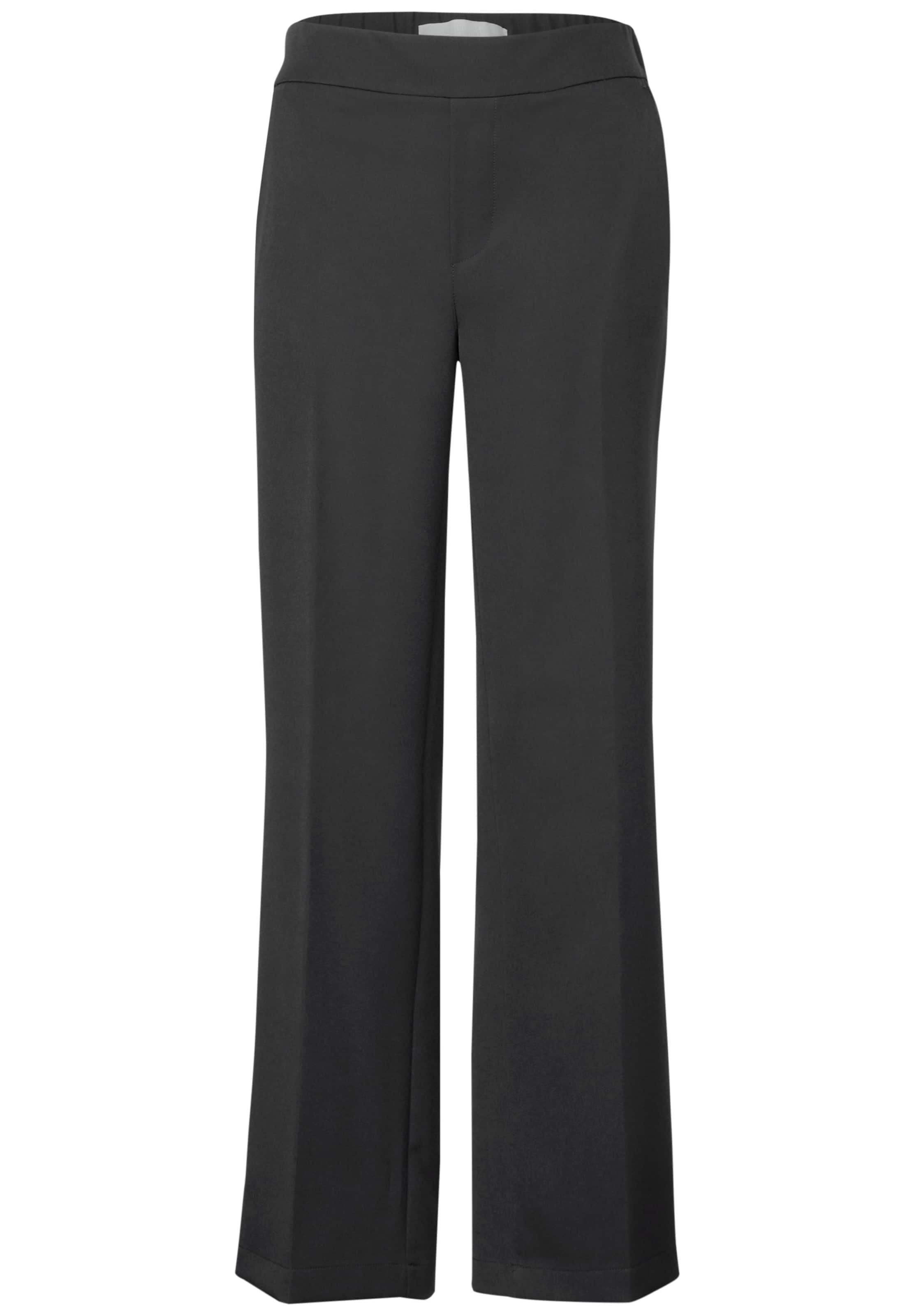 

STREET ONE Штаны свободного кроя в темно-сером цвете