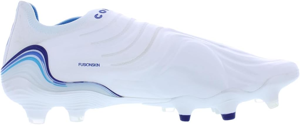 Кроссовки adidas Copa Sense для твердой поверхности, белый/синий — фото 2