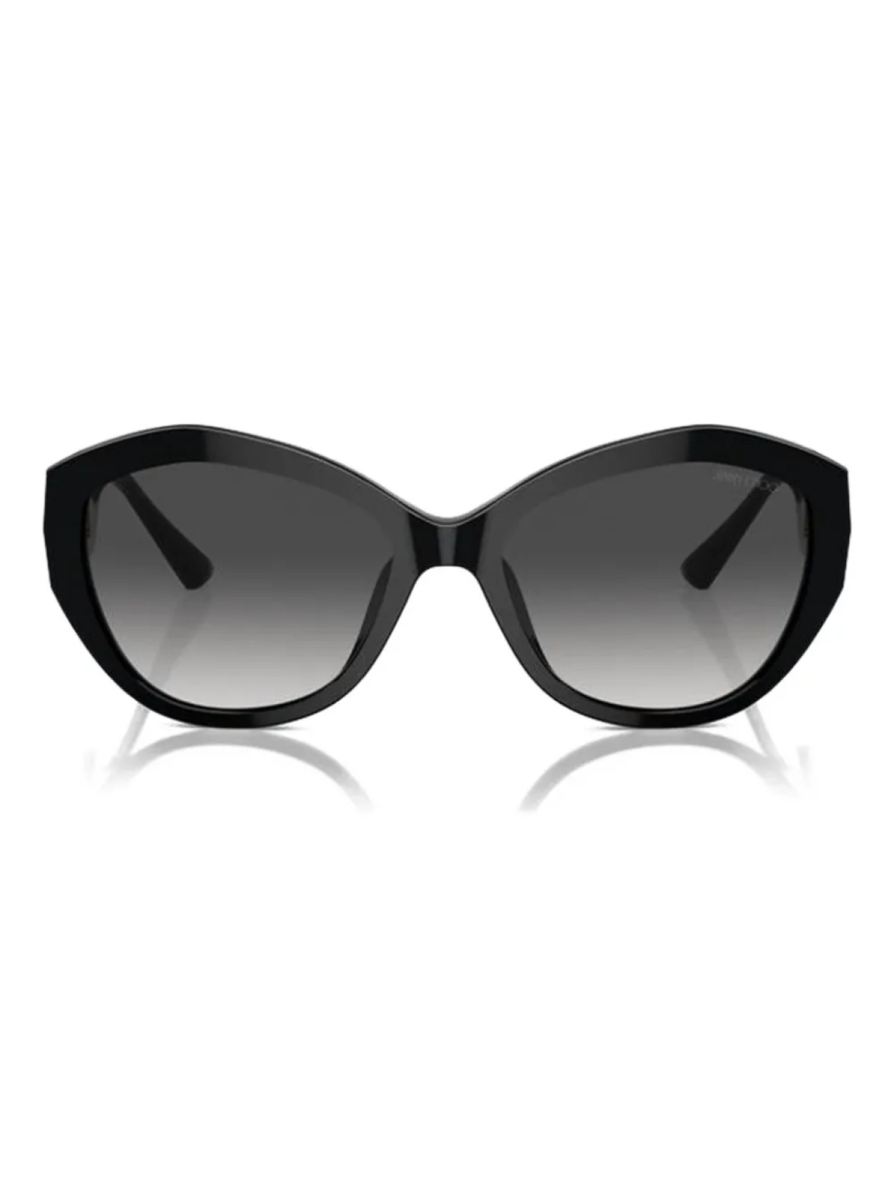 

Солнцезащитные очки Jimmy Choo Eyewear в геометрической оправе, черный