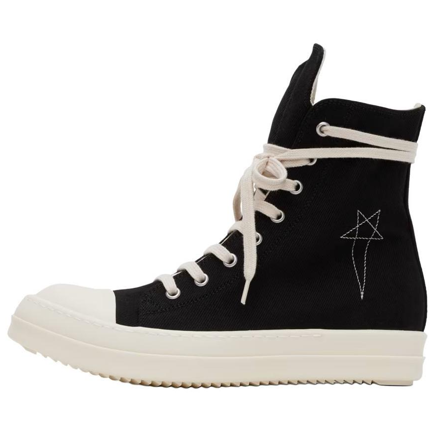 

Rick Owens DRKSHDW Кеды High-Top Skateboard Shoes Men's Black