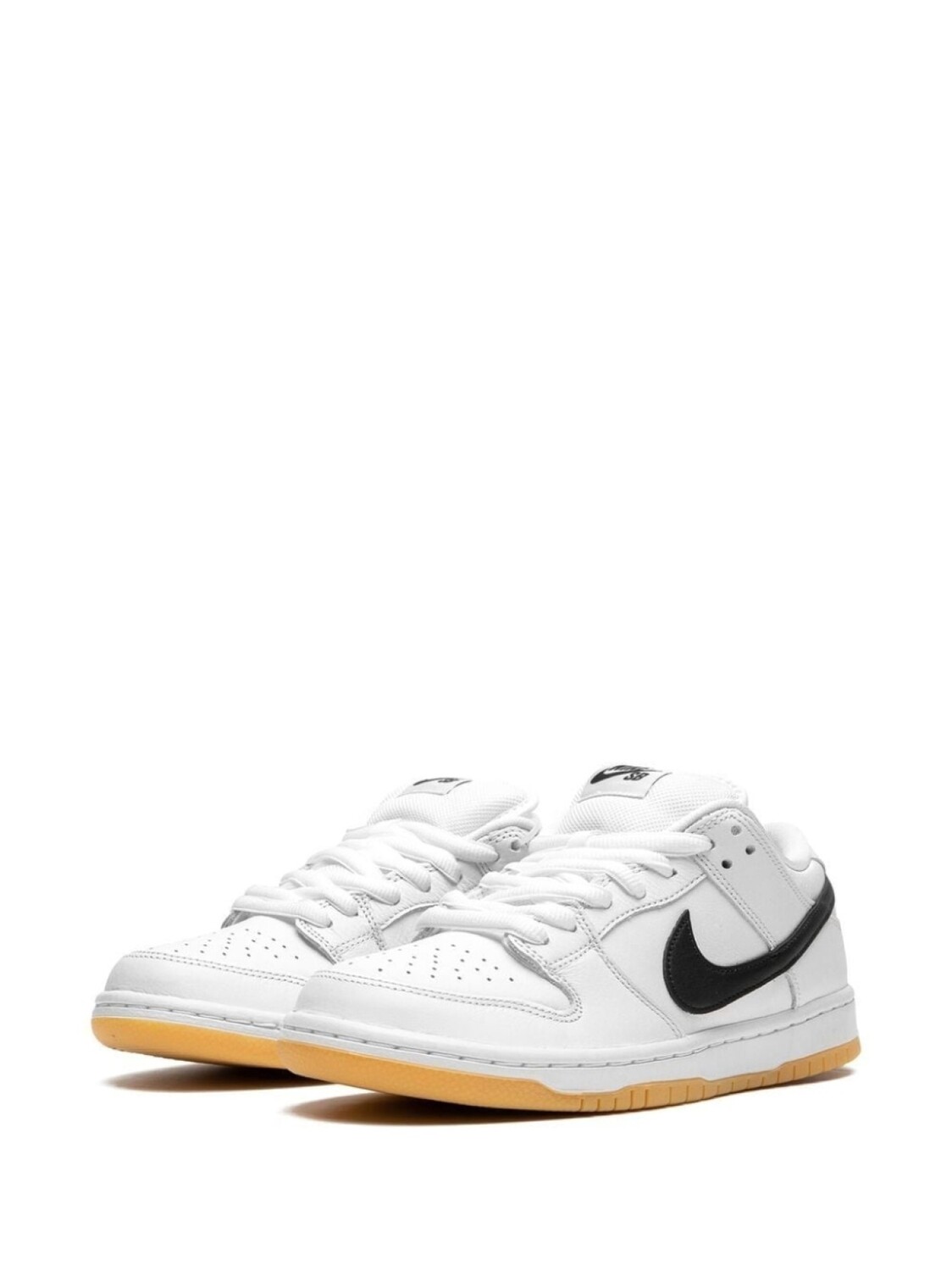 Кроссовки SB Dunk Low White Gum Nike, белый — фото 4