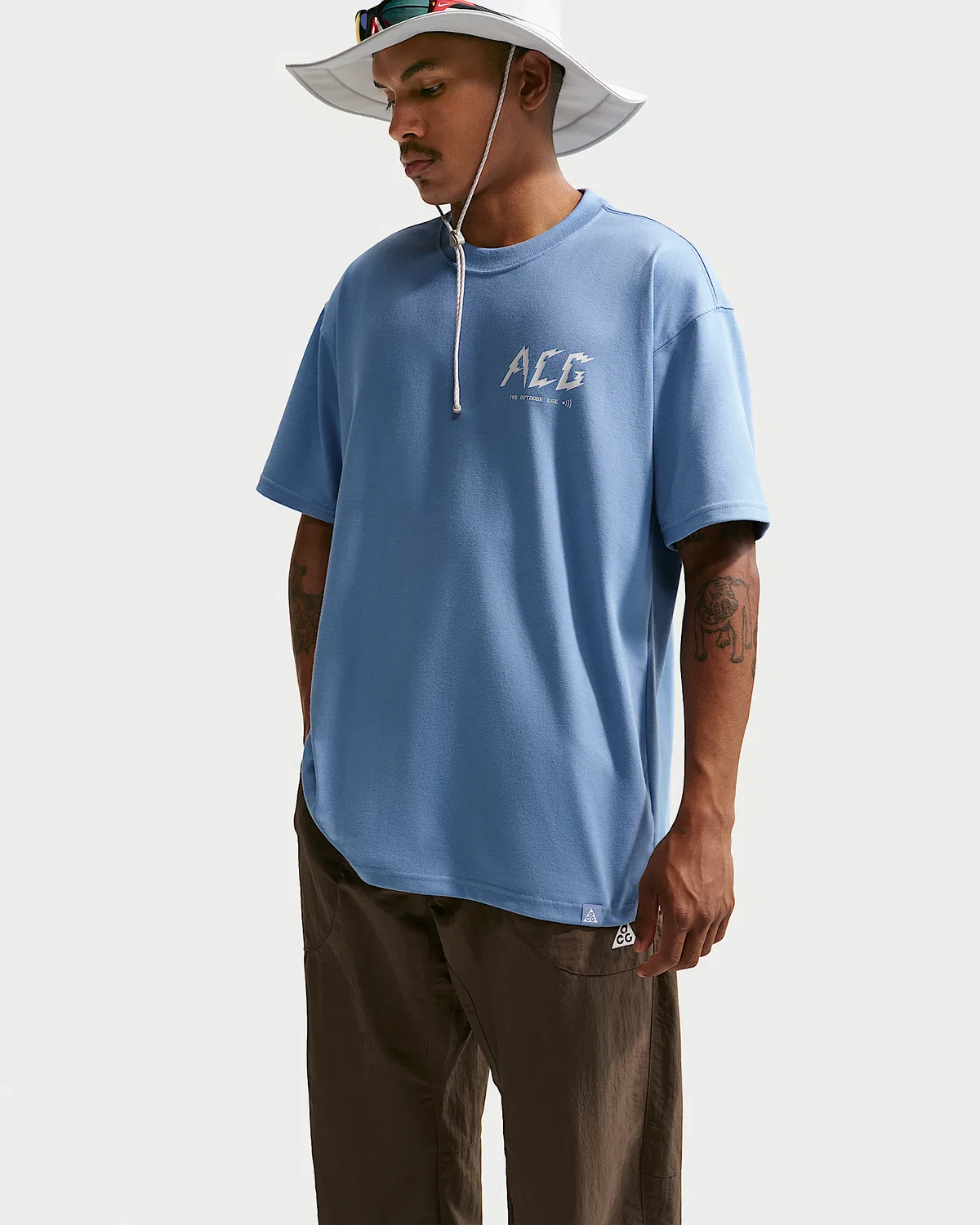 Мужская футболка Dri-FIT Nike ACG, Work Blue — фото 3
