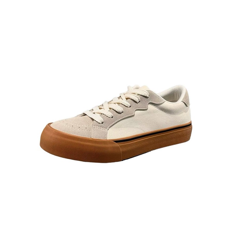 

Легкие и дышащие низкие мужские кроссовки для скейтбординга BOREE, Beige