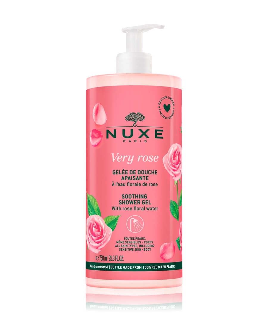 

Гель для душа NUXE Very Rose Soothing Shower Gel, 750 ml
