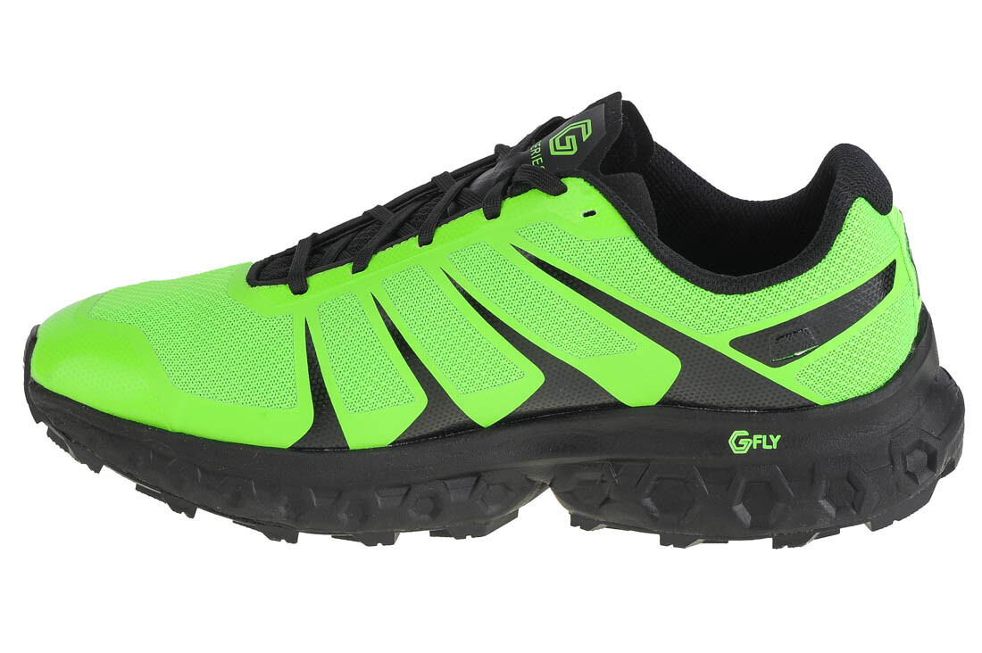 Кроссовки Inov-8 Trailfly Ultra G 300 Max, зеленый/черный — фото 2