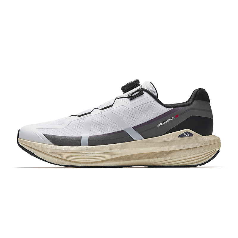 

Кроссовки Breeze PRO мужские с низким верхом ANTA, Pure White Basic Black