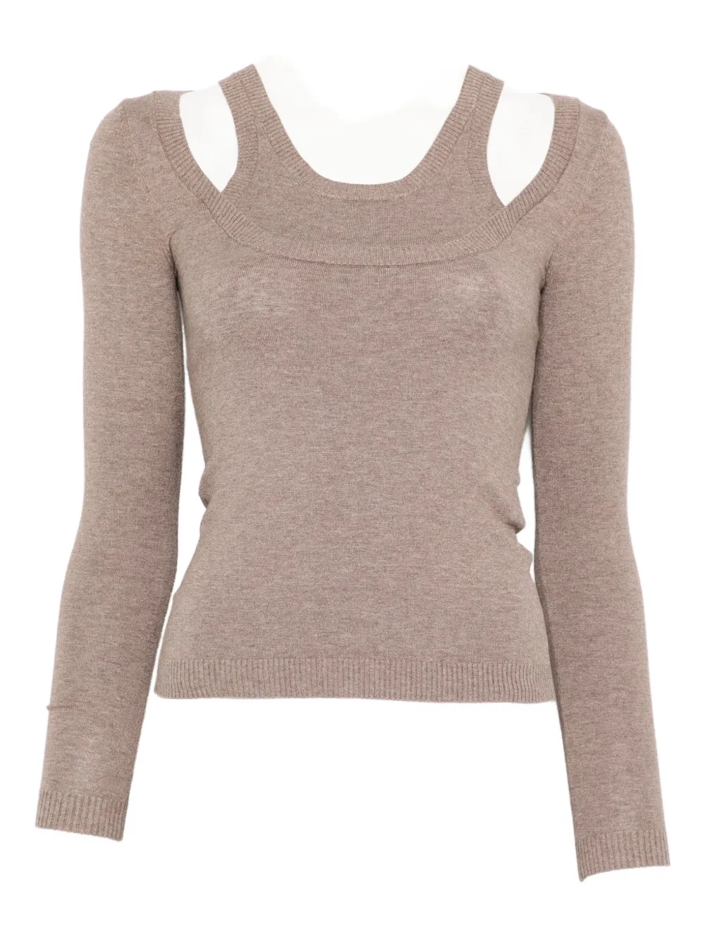 

Двухслойный свитер Étoile Gimaguas, нейтральный