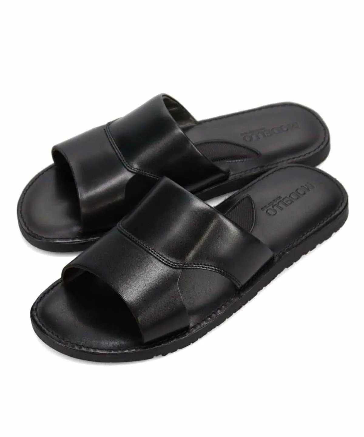 Кожаные сандалии Modello, black