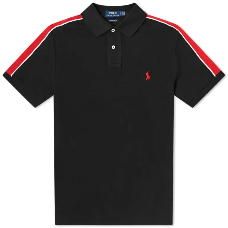

Polo Ralph Lauren Мужская черная поло, Черный, Polo Ralph Lauren Мужская черная поло