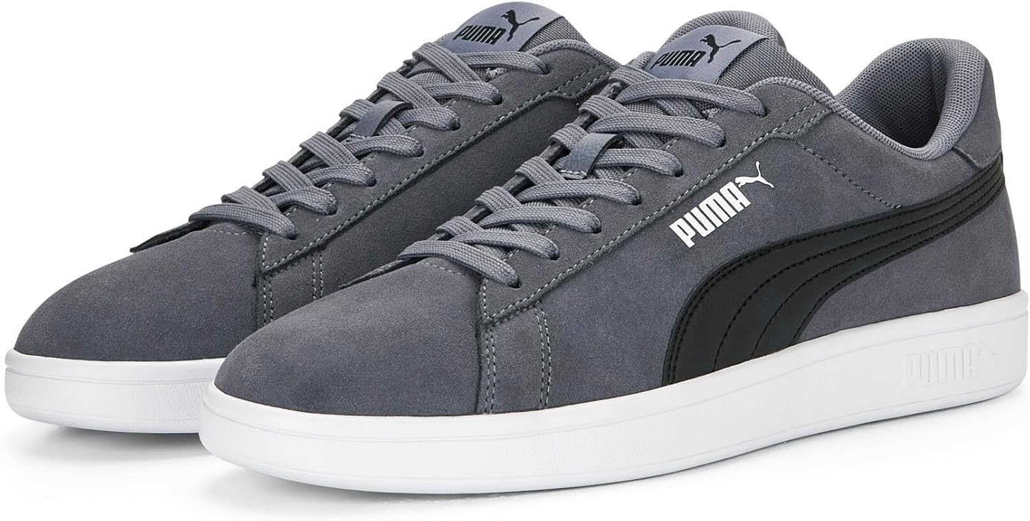 Кроссовки Puma Unisex-Adult Rbd Game Low, белый/черный/серый — фото 3