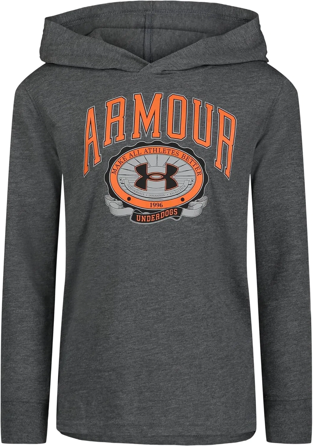Детская толстовка на молнии Under Armour, цвет Pitch Gray