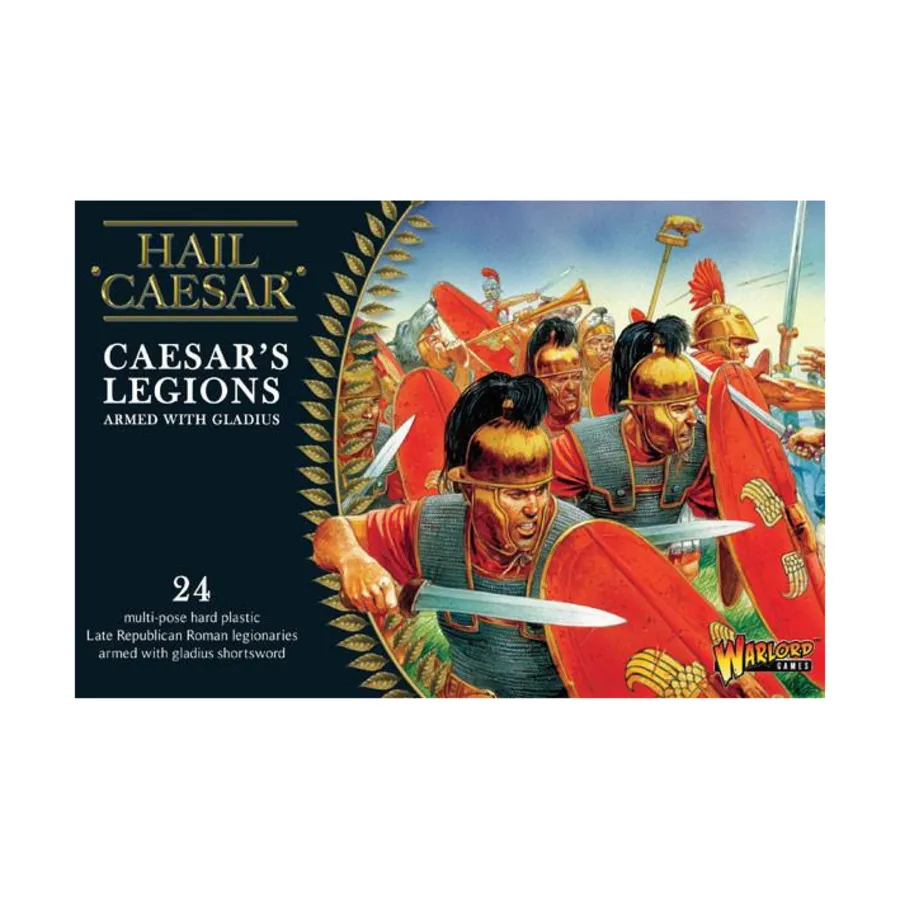 

Легионы Цезаря, вооруженные Гладиусом, Hail Caesar - Caesarian Romans (28mm)