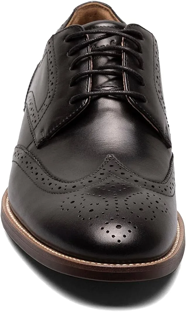 Мужские оксфордские туфли Florsheim Rubano с перфорацией, черный — фото 2