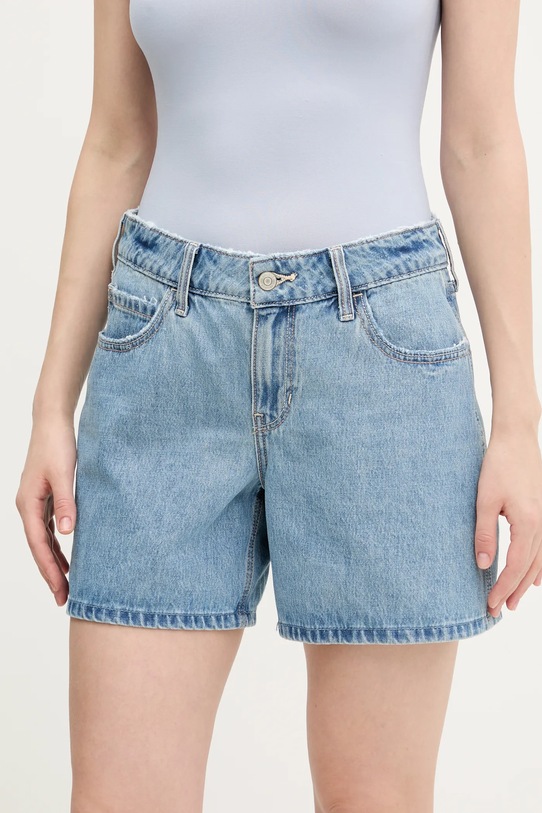 

Хлопковые джинсовые шорты Hollister Co., синий