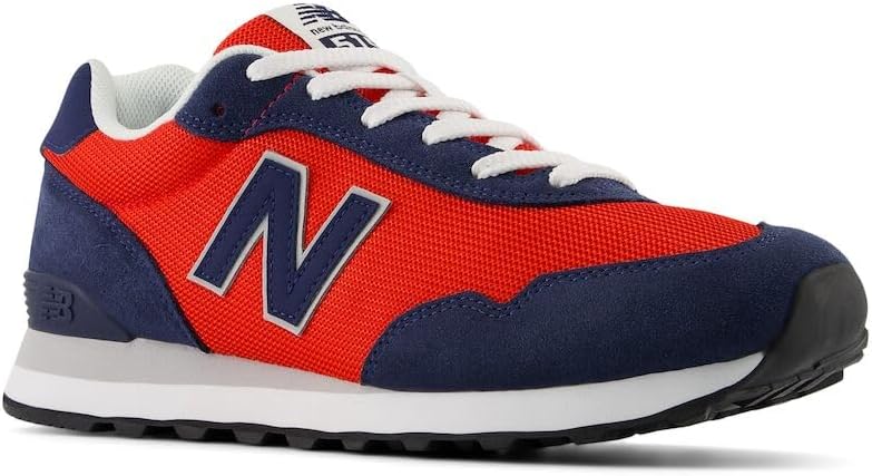 Мужские кроссовки New Balance 515 V3 Classic, True Red/Nb Navy/Raincloud — фото 4