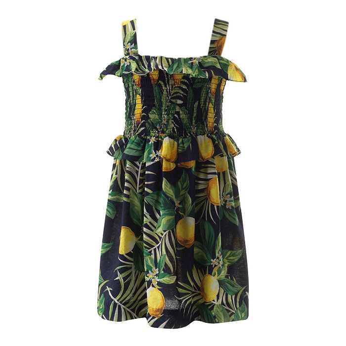 

Платье для девочек с лимонными оборками - Little Kid, Big Kid Rachel Riley, синий