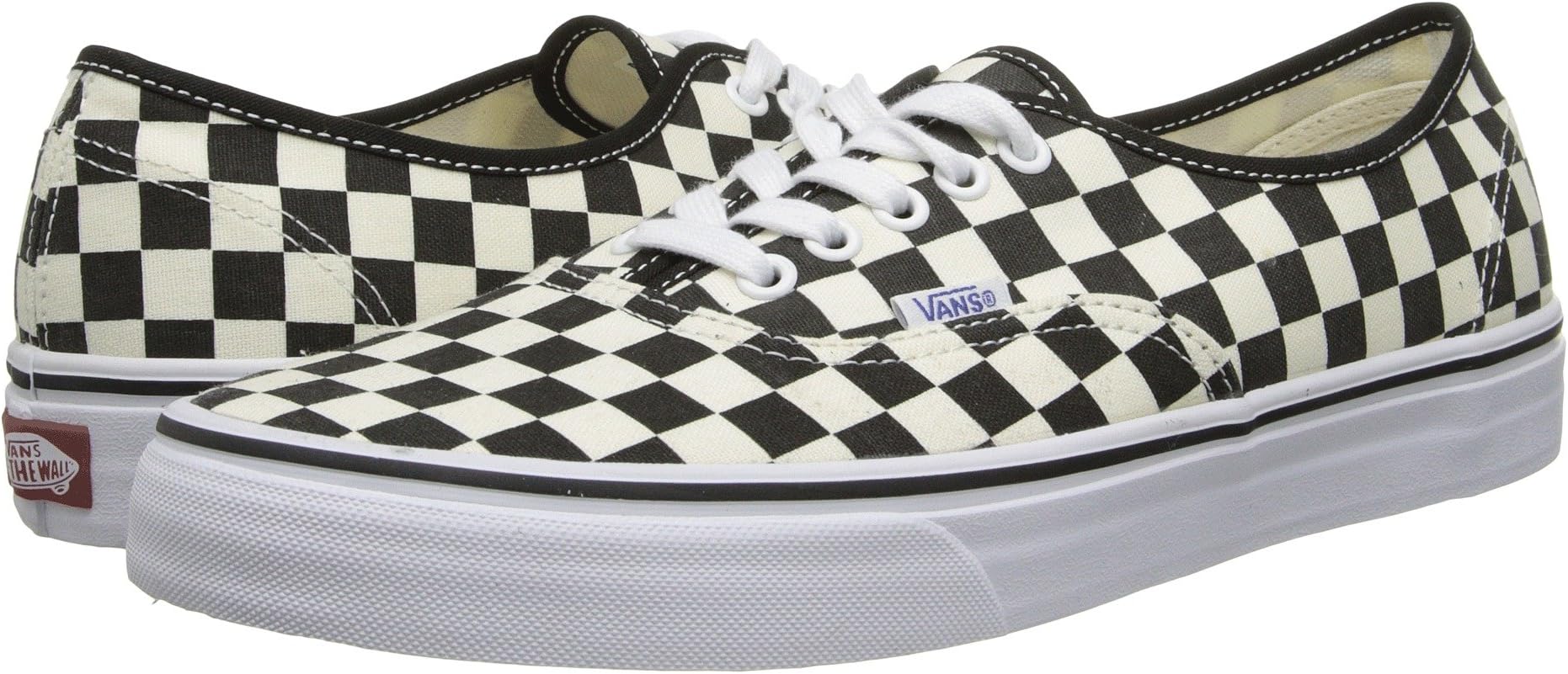 

Кроссовки Vans Authentic, цвет (Golden Coast) Black/White Checker