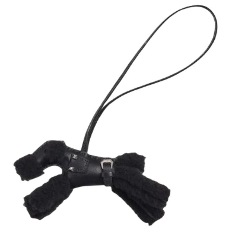 

HERMES Кулон женский черный, Black